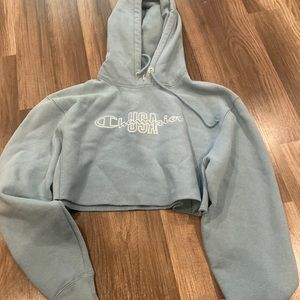 Cropped Champion Hoodie